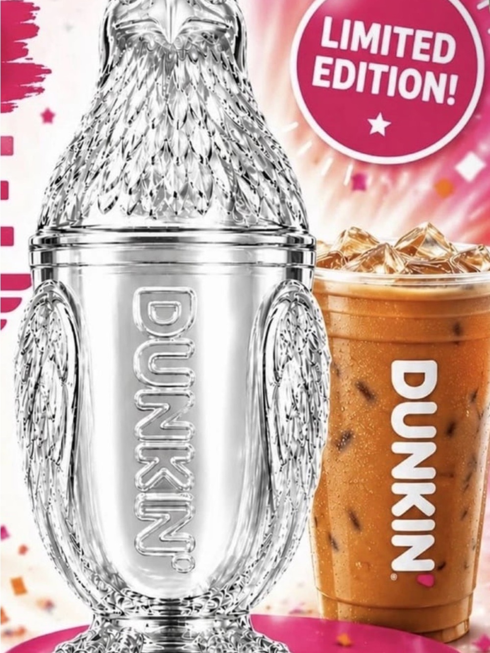 Dunkin Donuts Eagles Cup Limited Edition Collectible Cup